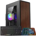 Desktop Computer Tower PC, Intel Core i7-4770-3.4GHz, 16GB DDR3 RAM, 512GB SSD Hard Drive, RGB Fan x 3, Wi-Fi 6.0, USB 3.0, HDMI, Windows 11 Home or Office