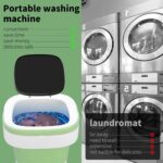 Mini Portable Washing Machine, Upgraded Washer with Spin Basket Laundry Machine, 3 Cleaning Modes Suitable for Small Clothes, Foldable Design Ideal for Hotel,Apartment, Home and Campain - Image 5