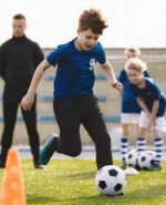 Boys Sweatpants with Zip Pockets 5Pack Athletic Pants Mesh Joggers for Boys 5-24 - Image 2