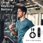 Fitness Tracker Activity Tracker Smart Watch 1.10''AMOLED Touch Color Screen,Smart Watch with 24/7 Blood Oxygen Heart Rate,Sleep Monitor,IP68 Waterproof,Step Counter Health for Women Men (Black) - Image 7