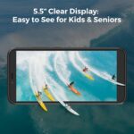 New Unlocked 4G Smartphone Android 13 Go Edition - 5.5" Display, 2GB+16GB Storage, 2000mAh Battery, 2MP Main + 0.3MP Auxiliary Camera, Dual SIM, 3.5mm Headphone Jack - Image 4