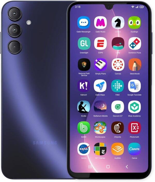 Gabb Phone 4 Pro - Smartphone for Kids and Teens, GPS Tracker, No Social Media or Internet, Parental Controls, Phone Plan Required | No Social Media, Parent-Approved Apps, GPS Tracking