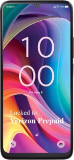 Verizon Prepaid Alcatel T513 5G Smartphone, 64GB, 6.75" HD+ Display, 13MP Dual Camera, 5010mAh Long-Lasting Battery, Android - Locked to Verizon - Space Gray (NOT Compatible with VERIZON Post Paid)