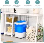 Giantex Portable Washing Machine, Mini Washer and Spinner Combo, 5.5lbs Washing Capacity, Semi-automatic Compact Laundry Machine for Apartment Dorm RV - Image 6