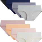 Suggest a better title and return a single title only without any other comments: Adorel Teen Girls Underwear Cotton Panties Briefs Solid Color Pack of 8