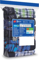 Hanes Boys' 5-Pack Boxer (Colors may vary) - Image 5