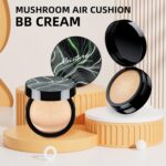 Suggest a better title and return a single title only without any other comments: Mushroom Head Air Cushion CC Cream - Tattoo Cover up BB Cream Foundation Makeup Moisturizing Concealer Long-Lasting, Cushion Foundation Full Coverage Self Adjusting (Natural) - Image 8