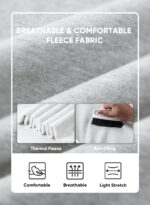 JMIERR Men's 2 Piece Outfits Hoodie Sweatshirt Tracksuit & Joggers Sweatpants Sweatsuit Set - Image 7