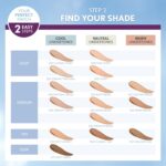 Suggest a better title and return a single title only without any other comments: COVERGIRL & Olay Simply Ageless 3-in-1 Liquid Foundation, Matte Finish, Hyaluronic & Vitamin C Formula, 250 Creamy Beige, 1 Count - Image 7