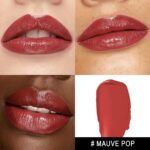 MAKI YIKA Moisture Mauve Red Lipstick for Women Hydrate Lip Gloss for Dry Cracked Lips Weightless Glossy Lip Color Juicy Finish,MA059 Mauve Pop - Image 2