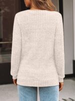 AUTOMET Womens V Neck Long Sleeve Shirt Fall Fashion Tops Tunic Dressy Casual Sweater Clothes Cute Trendy Work Outfits 2026 - Image 4