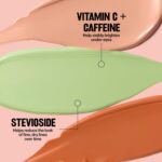 Suggest a better title and return a single title only without any other comments: Revlon Glimmer Correcting Concealer, Liquid Under Eye Makeup, Made with Caffeine, Vitamin C, & Stevioside, 115 Yellow, 0.3 fl oz - Image 7