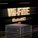 BOSGAME P4 Dual LAN Mini PC Ryzen 7 5700U 16GB DDR4 RAM 512GB SSD, 11 Pro Desktop Computers, Triple 4K Displays, Support PS3 Emulator, WiFi 6E, BT5.2 - Image 5