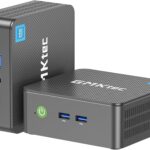 GMKtec Mini PC, G3 PRO Intel Core i3-10110U (Beats 4300U/N150), 16GB DDR4 RAM (Dual Channel) 512GB PCIe M.2 SSD, Desktop Computer 4K Dual HDMI/USB3.2/WiFi 6/BT5.2/2.5GbE for Office, Business