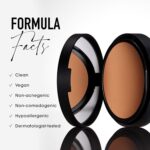 Suggest a better title and return a single title only without any other comments: bareMinerals Barepro Skin-Perfecting Powder Foundation, Matte Pressed Powder Foundation Full Coverage, Oil Control, Dermatologist-Tested, Longwear Mineral Matte Complexion - Image 5