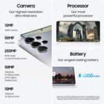 Samsung Galaxy S25 Ultra, 256GB Smartphone, Unlocked Android, AI Night Mode Camera, Snapdragon 8 Elite Fast Processor, 5000mAh Battery, Built-in S Pen, 2025, US 1 Yr Warranty, Titanium Silverblue - Image 6