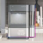 GE Profile Opal 2.0 with 0.75 Gallon Tank, Chewable Crunchable Countertop Nugget Ice Maker, Scoop included, 38 lbs in 24 hours, Pellet Ice Machine with WiFi & Smart Connected, Stainless Steel - Image 4