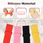 Multi-Color Band Keeper, Magic band locks, Silicone Fastener Rings Security Loop/Holder/Clips Compatible with Fitbit Charge/Charge HR/Garmin Vivofit/Disney Magic Bands 1.0/2.0 & More - Image 2