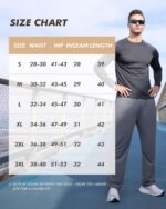 3 Pack Mens Sweatpants with Pockets - Mesh Open Bottom Athletic Joggers for Men Loose Fit Gym Workout Running Casual Pants - Image 6