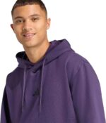 adidas Men's Essentials Feel Cozy Fleece Hoodie Sweatshirt - Image 5