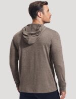 PINSPARK Lightweight Pullover Hoodies for Men Long Sleeve Hoodie for Golf Gym Workout Athletic Sweatshirt - Image 2