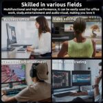 Desktop Computer Tower PC, Intel Core i7-4770-3.4GHz, 16GB DDR3 RAM, 512GB SSD Hard Drive, RGB Fan x 3, Wi-Fi 6.0, USB 3.0, HDMI, Windows 11 Home or Office - Image 4