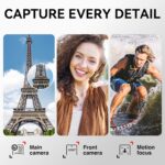 TCL 60 XE NXTPAPER 5G Cell Phone, AT&T, T-Mobile & Verizon Unlocked Android Smartphone, 8GB+128GB, 6.8" 120Hz Paper-Like Display, AI Features, 5010mAh Battery, Advanced Camera System, Space Blue - Image 5