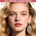 LAVONE Eyebrow Pen, 2-in-1 Eyebrow Pencils for Women with 4 Tip Microblading Eyebrow Pencil and Curved Precise Brow Pencil, Waterproof Eyebrow Pencil Create Full, Natural Hair-Like Brows, Dark Brown - Image 8