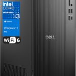 Dell Vostro Desktop Computers Tower PC for Home Business Student, 14th Gen Intel 4-Core Processor, 16GB DDR5 RAM, 512GB PCIe SSD, WiFi 6, Bluetooth, DisplayPort, HDMI, Type-C, Windows 11 Pro