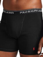 POLO RALPH LAUREN Men's Classic Fit Cotton Boxer Briefs, Trunks & Long Leg Available, 3-Pack - Image 4