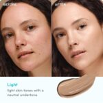 Suggest a better title and return a single title only without any other comments: pūrlisse Ageless Glow Serum BB Cream SPF 40 - Glow BB Cream with SPF Enriched with Bakuchiol & Vitamin C to Help Improve Firmness & Reduce Wrinkles for Dewy Skin - Light (1.4 oz) - Image 4