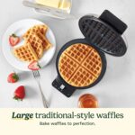 Cuisinart Waffle Maker, 1250W Round Classic Waffle Iron, 5-Setting Adjustable Browning Control, WMR-CANAS, Brushed Stainless - Image 3