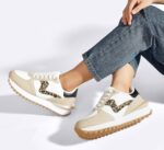 LUCKY STEP Women's Platform Fashion Sneakers Tennis Retro Walking Casual Trainers Stylish Durable Deluxe Skate Running Shoes - Image 7