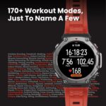 Amazfit T-Rex 3 Rugged/Military Smart Watch 48mm, GPS (with Privacy), Offline Maps, Long Battery Life,328 Feet Water-Resistant, 170 Fitness/Sport Modes, AI, Voice Control, for Android or iPhone, Black - Image 3