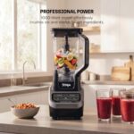 Ninja Professional Blender 1000W, Total Crushing Technology- Smoothies, Ice Crushing & Frozen Fruit, Full-Size Countertop Blender, 72-oz. Pitcher, Black & Grey, BL610 - Image 2