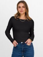 ANRABESS Womens Long Sleeve Thermal Shirts Slim Fit Basic Tee Tops Warm Fleece Undershirts 2025 Fall Winter Layer Outfits - Image 5