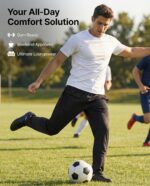 Real Essentials 3 Pack: Men's Mesh Open Bottom Sweatpants Gym Active Athletic Workout Casual Pants with Pockets (Big & Tall) - Image 4