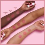 Suggest a better title and return a single title only without any other comments: Revlon Glimmer Blush Drops, Liquid Blush for Cheeks, Liquid to Velvety Powder Finish, Glowy, High Pigment, 102 Pink It Over, 0.32 fl oz - Image 8