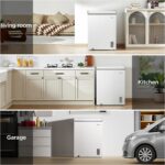 Midea MERC05C4BAWW Chest Freezer, 5.1 Cubic Feet Freezer With Removable Basket, Interior LED Light, Adjustable Temperature, For Kitchen Apartment Office, White - Image 8