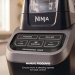 Ninja Professional Blender 1000W, Total Crushing Technology- Smoothies, Ice Crushing & Frozen Fruit, Full-Size Countertop Blender, 72-oz. Pitcher, Black & Grey, BL610 - Image 5
