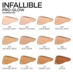 Suggest a better title and return a single title only without any other comments: L'Oreal Paris Makeup Infallible Up to 24HR Pro-Glow Foundation, Classic Ivory, 1 Ounce - Image 4