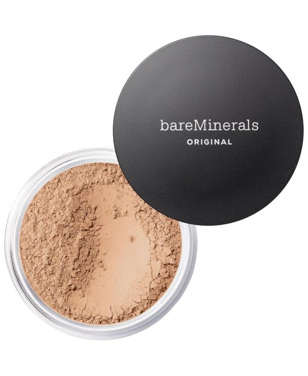 Suggest a better title and return a single title only without any other comments: bareMinerals Original Loose Powder Foundation SPF 15, Clean Mineral Powder Face Makeup, Sheer-to-Full Coverage, Talc-Free, Non-Comedogenic, Vegan, Cruelty-Free & Dermatologist-Tested