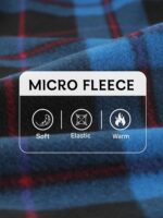 IHU 3 Pack Boys Pajama Pants Kids Micro Fleece Pj Bottoms Sleepwear Plaid Lounge Pant with Drawstring Pockets Boy Clothes - Image 4