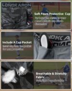 3-Pack Youth Boys Stretch Boxer Briefs w/Soft Protective Cup, Elite Boxer Jock for Baseball & Football - Image 2