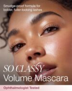 Mineral Fusion So Classy Volume Mascara (Black) - Voluminous Formula For Appearance of Fuller Lashes - Hypoallergenic, No Flaking or Caking, Smudge-Proof Formula - With Peptides & Vitamin B - Image 2