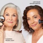 Suggest a better title and return a single title only without any other comments: LAURA GELLER NEW YORK Baked Balance-N-Glow Illuminating Foundation - Porcelain - Buildable Sheer to Light Coverage - Satin Finish - Image 6