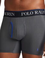 POLO RALPH LAUREN Men's Underwear Boxer Briefs Pack, 3-Pack, 4D Flex Cooling Microfiber Underwear, Wicking Boxer Briefs - Image 6