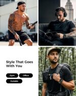 amBand Rugged Case with Band for Apple Watch Ultra 3/2/1 49mm, M3 Military Grade Shockproof Cover, Includes Screen Protector Kit, Tactical Band for Men - Compatible with iWatch Ultra, Army Green - Image 9