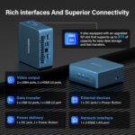 GEEKOM Mini PC[Business Cost-Saving Star] IT12(3-Year Coverage) with 12th Gen Intel i5-12450H Mini Computers,16 RAM/512GB SSD(Not LPDDR) Windows 11 Pro Desktop PC (Low-Power),Dual USB 4/8K(UHS-II) - Image 5