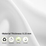 Suggest a better title and return a single title only without any other comments: Opret 2 Pack Raincoats for Kids, Reusable Rain Ponchos with Hood and Sleeves Waterproof Rain Coats for Boys and Girls - Image 4